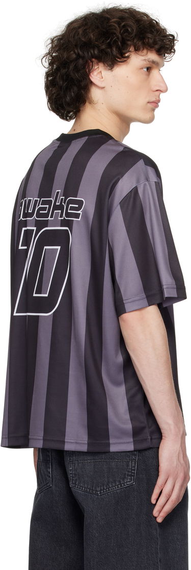 Majica kratkih rukava Awake NY Awake NY Retro Soccer Jersey T-Shirt Crna | AWK-SP25-TP006, 2