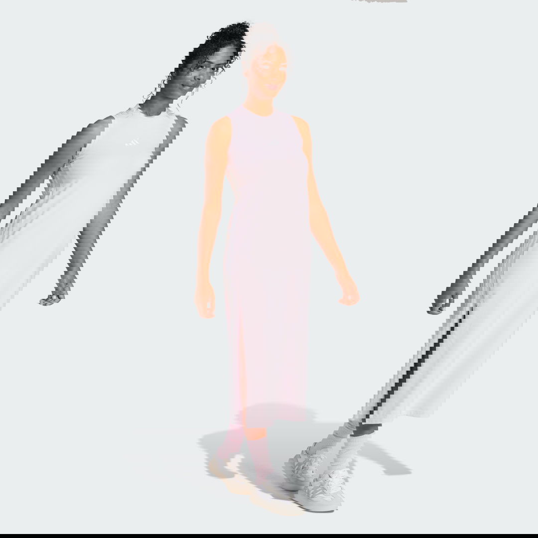 Haljina adidas Performance Sleeveless Sport Dress with 3 Stripes Ružičasta | JE1207, 1