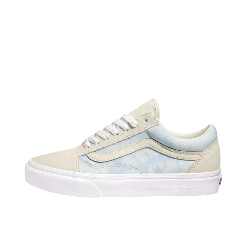 Tenisice i cipele Vans Old Skool Bleach Wash Ballad Blue Bijela | VN0A3WKT3XO