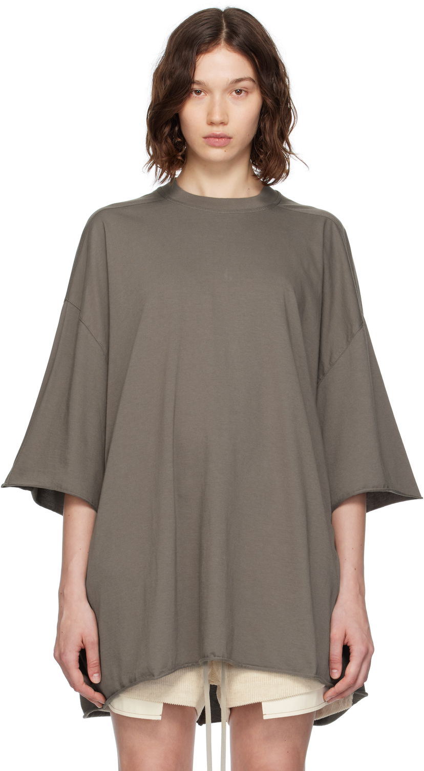 Majica kratkih rukava Rick Owens Rick Owens Concordians Tommy T-Shirt Siva | RP02E4204 JA