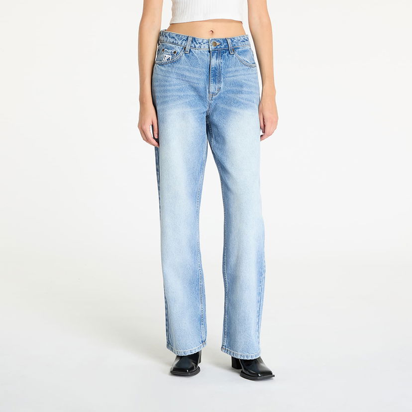 Jeans Karl Kani Pants OG Five Pocket Straight Leg Denim Vintage Plava | 61000014