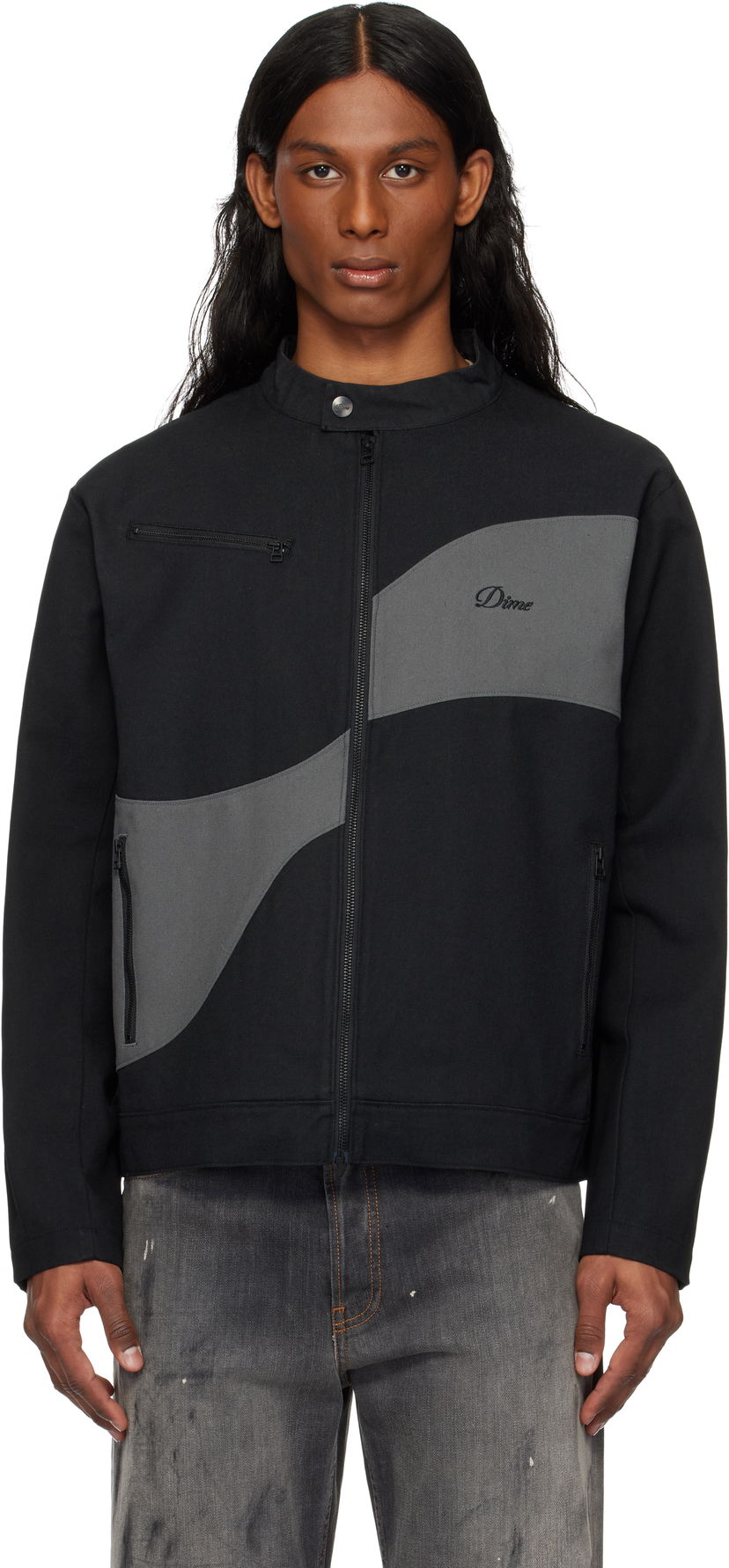 Jakna Dime Dime Moto Jacket Crna | DIME2SP252BLK