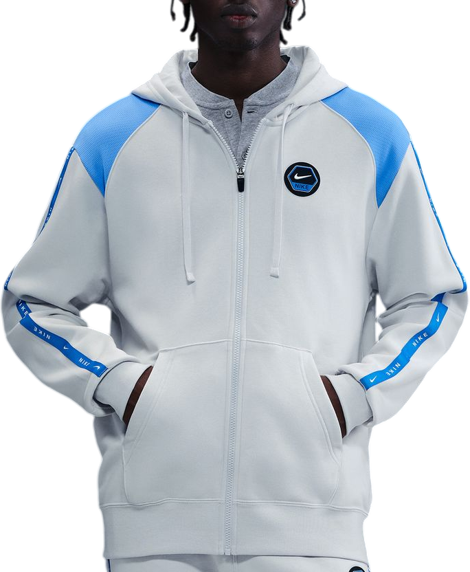 Dukserice Nike Nike Club Full-Zip Hoodie Bijela | ih4285-025, 0