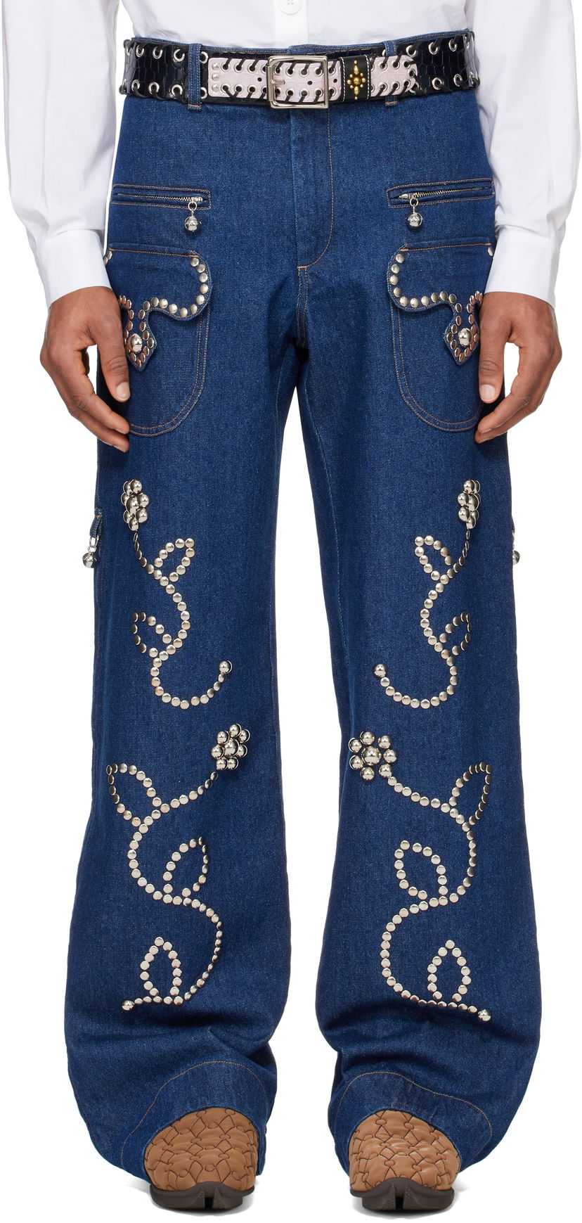 Jeans Chopova Lowena Chopova Lowena Moppy Charm Jeans Plava | 4090