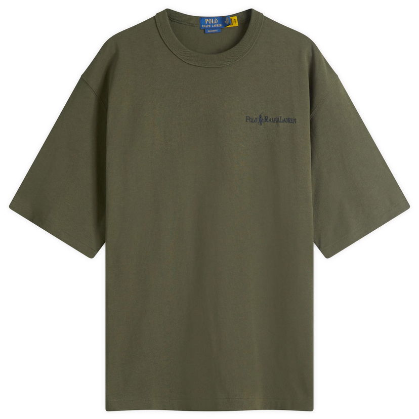 Majica kratkih rukava Polo by Ralph Lauren Relaxed Fit Embroidered Logo T-Shirt Zelena | 710961137001