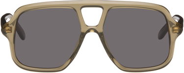 Sunčane naočale Loewe Loewe Aviator Slim Sunglasses Zelena | LW40161UM5496A 840126861228, 0