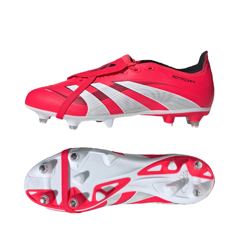 Tenisice i cipele adidas Performance Predator League Fold-Over Tongue Soft Ground Crvena | JP5739