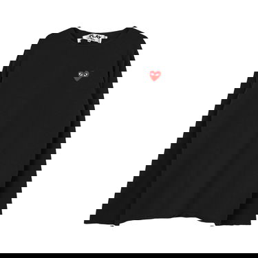 Džemper Comme des Garçons PLAY Red Heart Crewneck Crna | AZ N068 051 1, 1