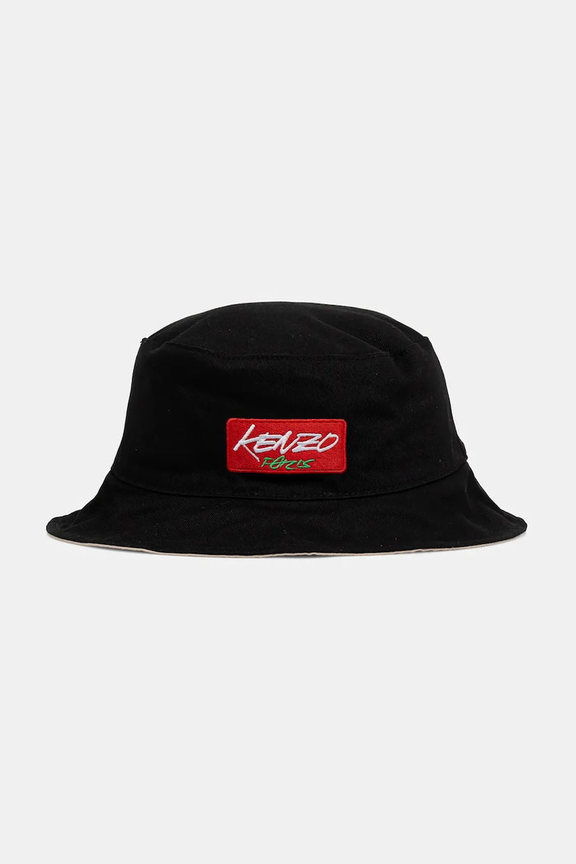 Šešir KENZO Kenzo Reversible Bucket Hat Crna | FF68AC304F44