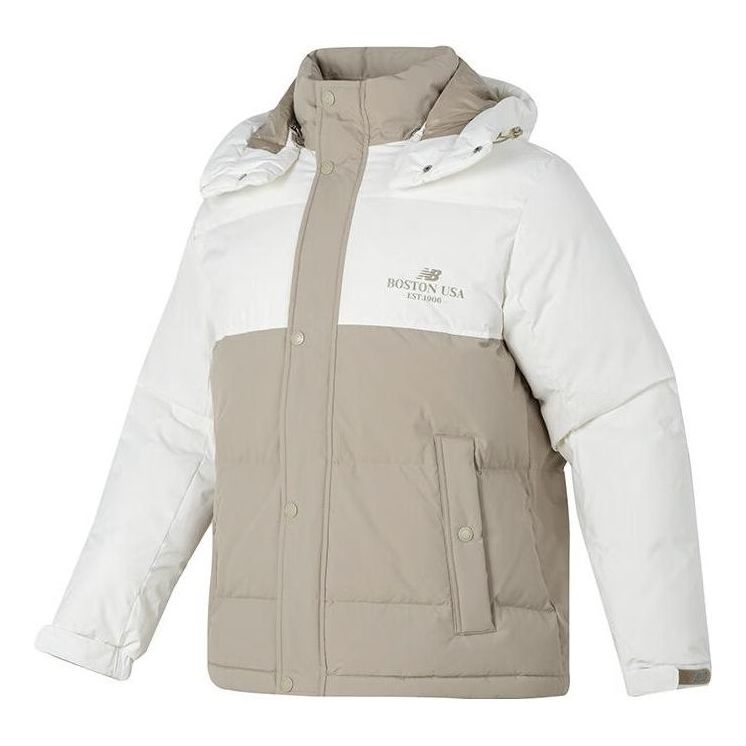 Pernata jakna New Balance Down Jacket Bež | AMJ34301-CIC, 0