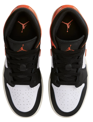 Tenisice i cipele Jordan Jordan 1 Mid Black Toe Narančasta | DQ8423-801, 4