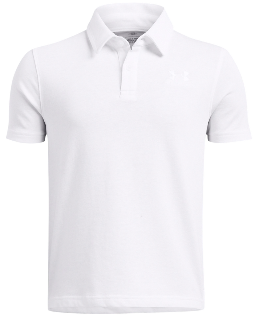 Polo majica Under Armour Under Armour B Icon Polo Shirt Bijela | 1387073-100