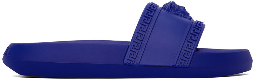 Tenisice i cipele Versace Palazzo Slides "Blue" Plava | 1008733 DGO9G, 0