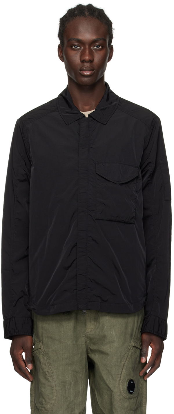 Jakna C.P. Company Zip Jacket Crna | 15CMOS041A-005904G
