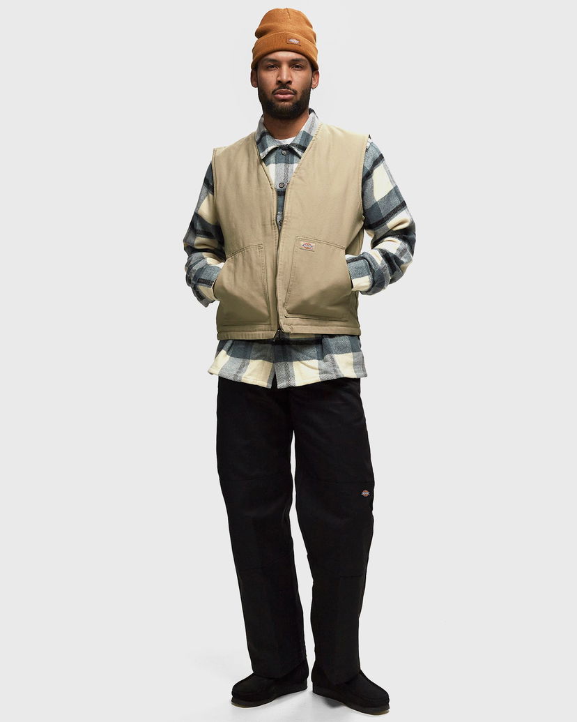Odjeća i dodaci Dickies Duck Canvas Gilet Man Desert Sand Size XS Crna | 0A4YQK