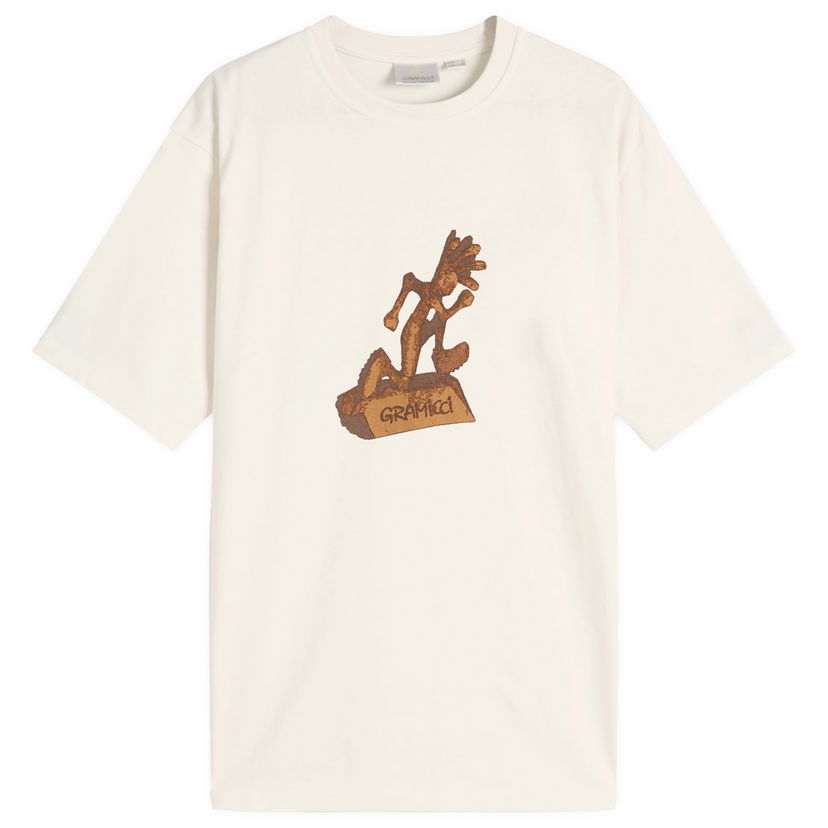 Majica kratkih rukava GRAMICCI Gramicci Sculpture T-Shirt, Size Small Bijela | G5FU-T136-NPG