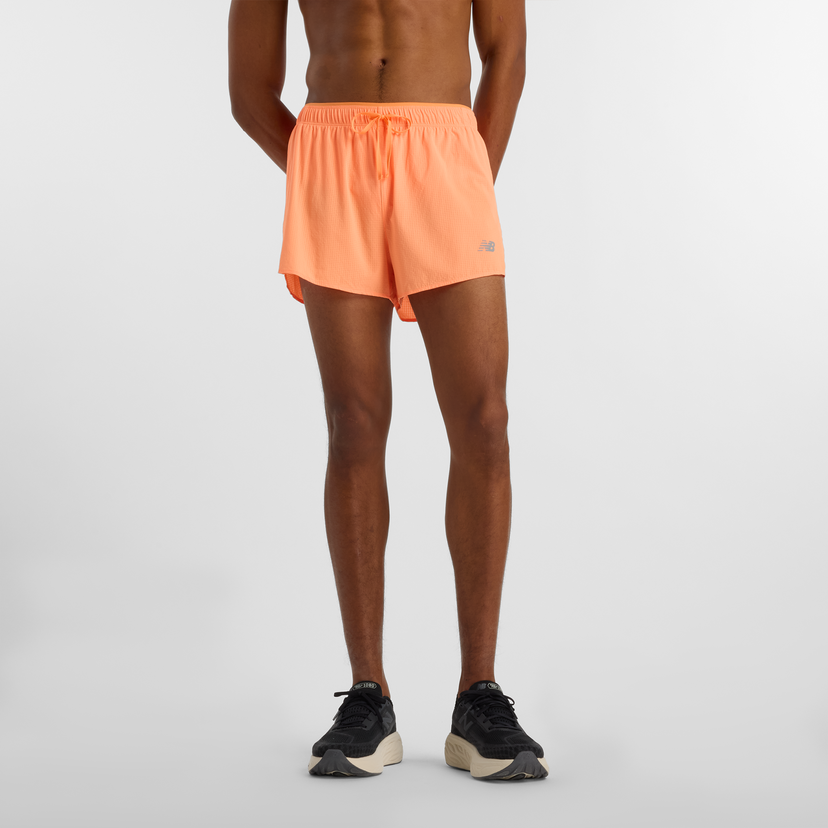 Kratke hlače New Balance Impact Run 3 Inch Short Narančasta | NBMS51283HMO