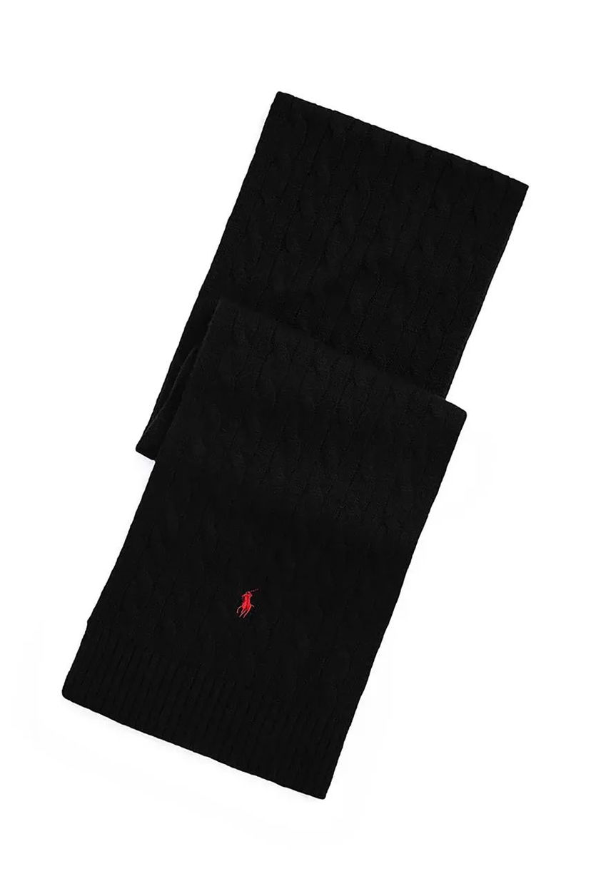 Šal Polo by Ralph Lauren Cable Scarf Crna | 449959345