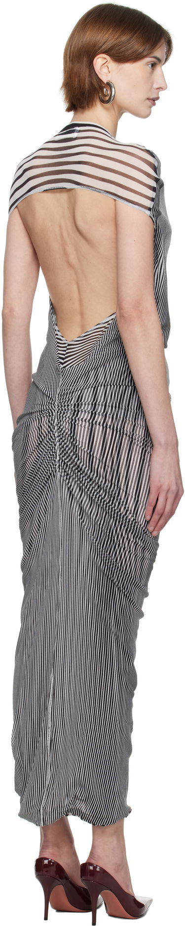 Haljina Jean Paul Gaultier Jean Paul Gaultier Draped Body Morphing Maxi Dress Višebojno | 25/33-F-RO357-T578-0100, 2