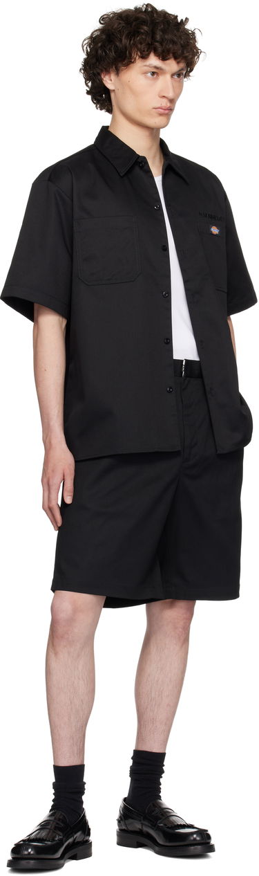 Kratke hlače WACKO MARIA WACKO MARIA x Dickies Edition Pleated Shorts Crna | 25SS-WMP-DC02, 3