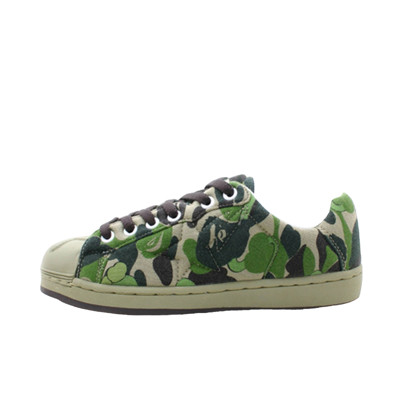 Tenisice i cipele BAPE KAWS x A Bathing Ape Skull Sta "Green Camo" Zelena | FS-020 428