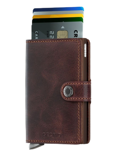 Novčanik Secrid Miniwallet Vintage Smeđa | M-CHOCOLATE