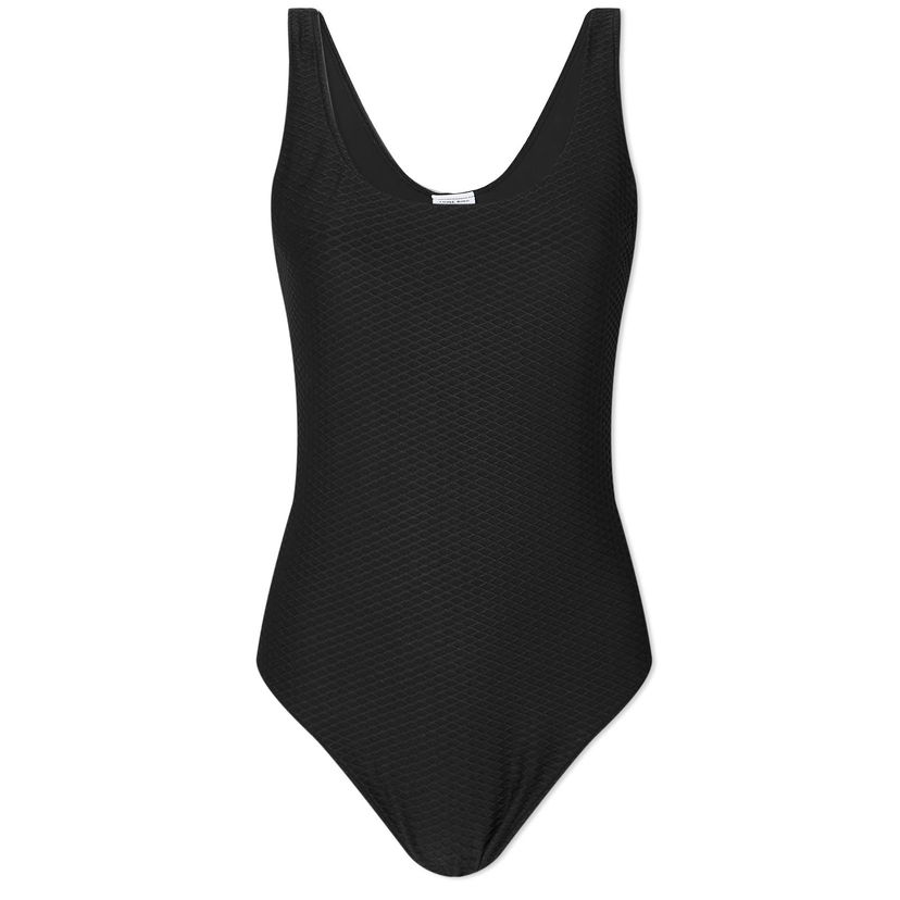 Kupaći kostimi Anine Bing Black One Piece Swimsuit Size Large Crna | A-11-0107-007
