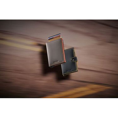 Novčanik Secrid Miniwallet - Matte - Truffle & Orange Crna | MM-Truffle-Orange, 5