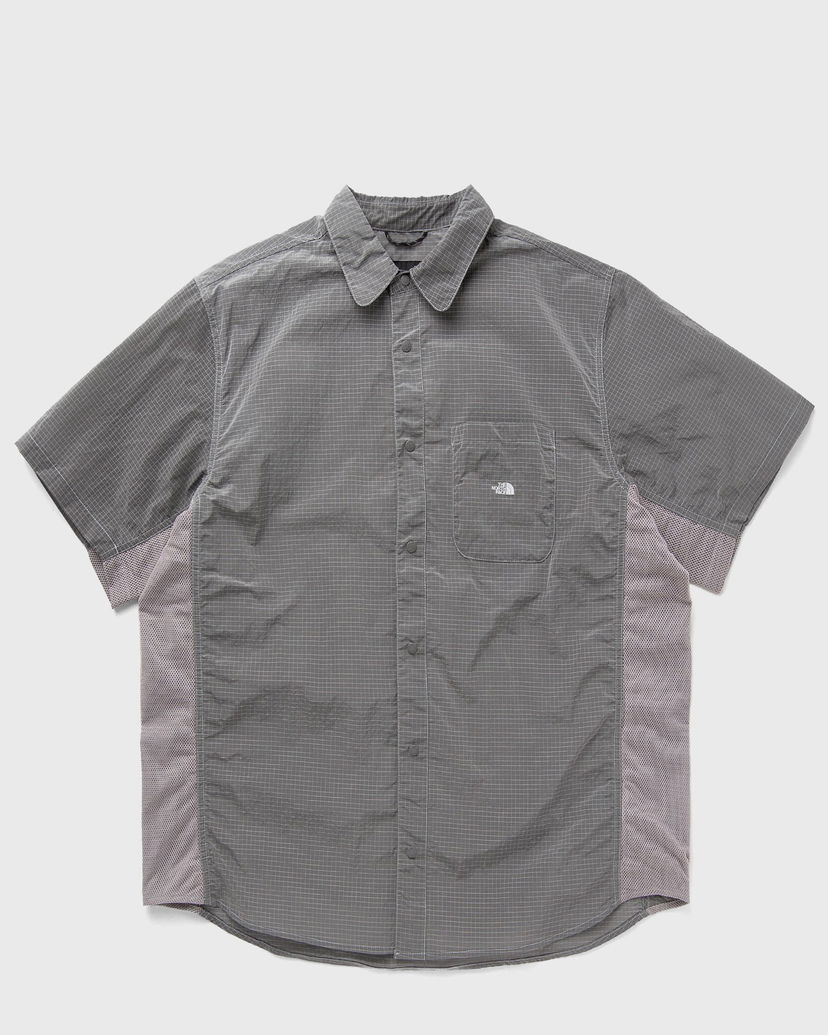 Košulja The North Face Short Sleeve Mixed Fabric Shirt Siva | NF0A8CKHA0M1