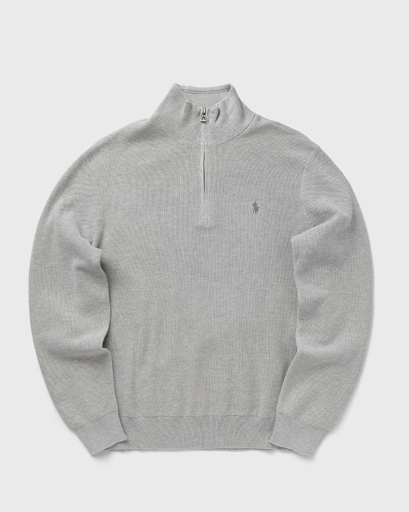 Džemper Polo by Ralph Lauren Polo Ralph Lauren Quarter-Zip Sweater Siva | 710932304002