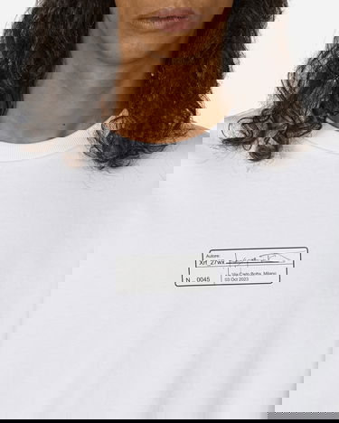 Majica kratkih rukava GR10K Incognito 8Oz Longsleeve T-Shirt White Bijela | AG023037EB 21, 5