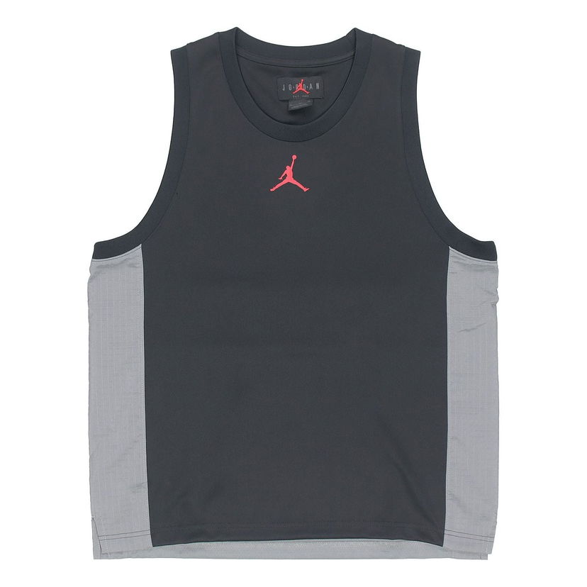 Majica bez rukava Jordan Jordan Dri-FIT Air Statement Splicing Vest Crna | CZ4742-010