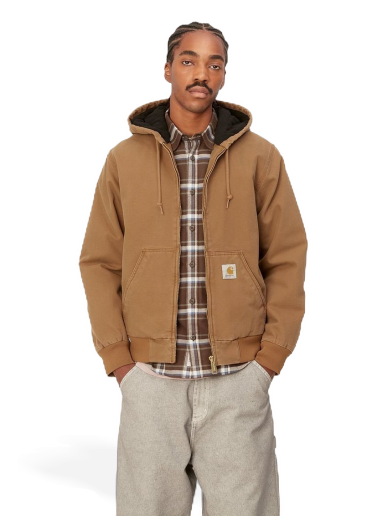 Jakna Carhartt WIP Active Jacket (Winter) "Hamilton Brown heavy stone wash" Smeđa | I023083_HZ_60