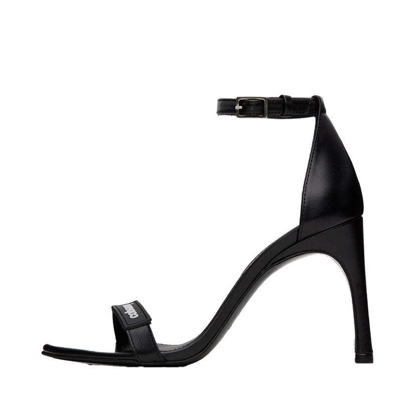 Tenisice i cipele Coperni Logo Skinny Strap Heeled Sandals Crna | COPSH44477