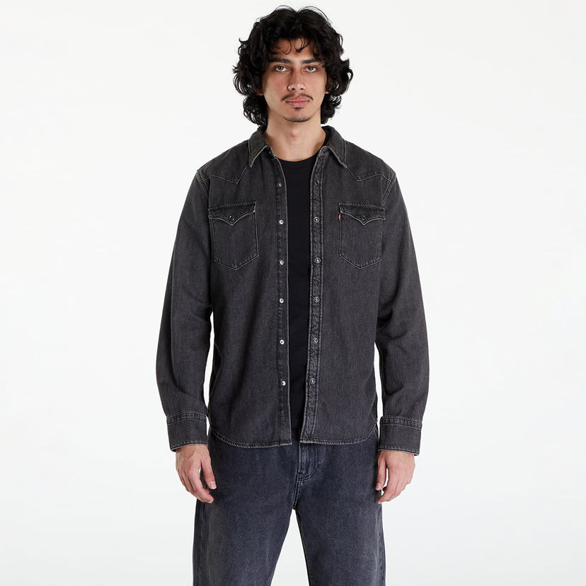 Košulja Levi's Barstow Western Standard Fit Shirt Crna | 85744-0038