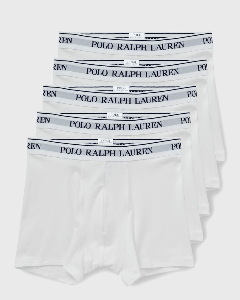Bokserice Polo by Ralph Lauren CLASSIC TRUNK-5 PACK Bijela | 714864292010
