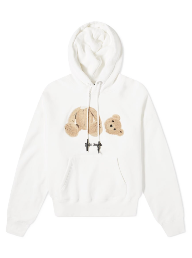 Dukserice Palm Angels Kill the Bear Popover Hoody Bijela | PMBB058R21FLE0010160