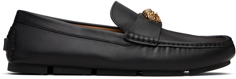 Tenisice i cipele Versace Versace 'La Medusa' Driver Loafers Crna | 1019882_1A00693
