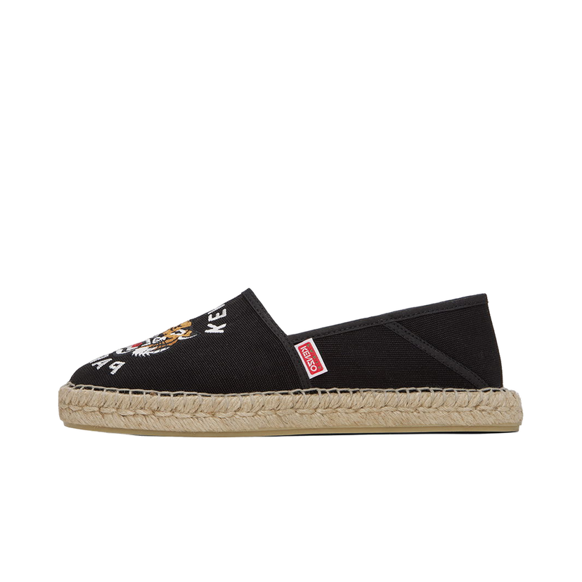Tenisice i cipele KENZO Paris Embroidered Espadrilles "Black" W Crna | FE52ES020F81