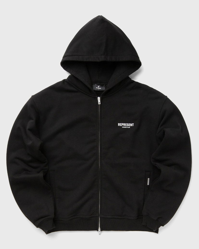 Dukserice Represent Clo REPRESENT OWNERS CLUB ZIP HOODIE Crna | OCM41122-001