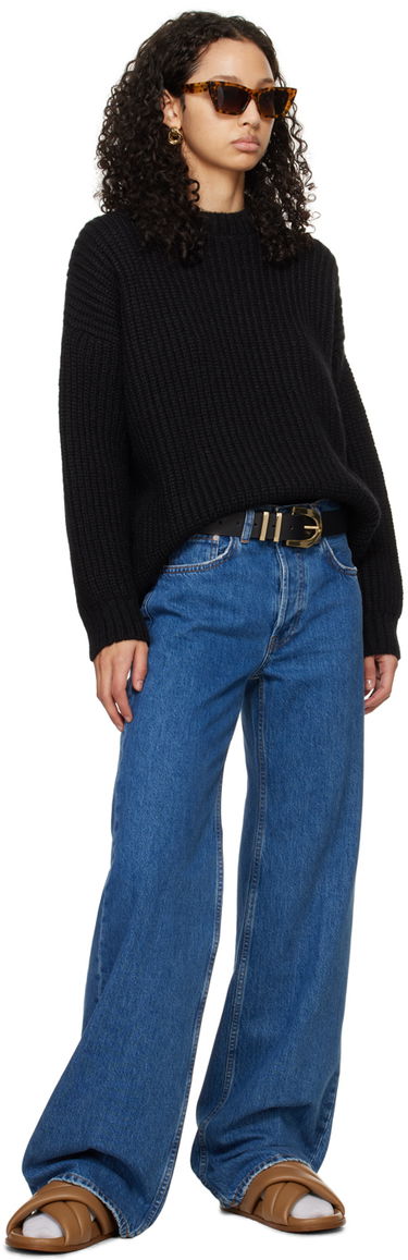 Tenisice i cipele Anine Bing Lizzie Padded Leather Slides Smeđa | A-14-4028-230, 4