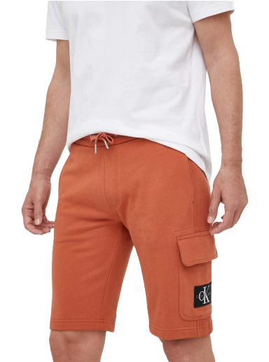 Kratke hlače CALVIN KLEIN Sweat Shorts Narančasta | J30J323411