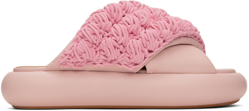 Tenisice i cipele JW Anderson Pink Crochet Twister Platform Slides Plava | ANW42027A