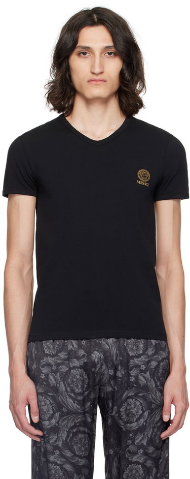 Majica kratkih rukava Versace Medusa Underwear T-Shirt Crna | AUU01004 1A10011, 0