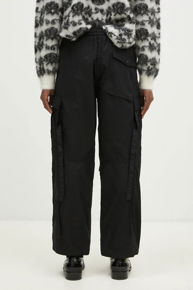 Cargo hlače Maharishi Asym Cargo Track Pants Crna | 5307.BLACK, 2