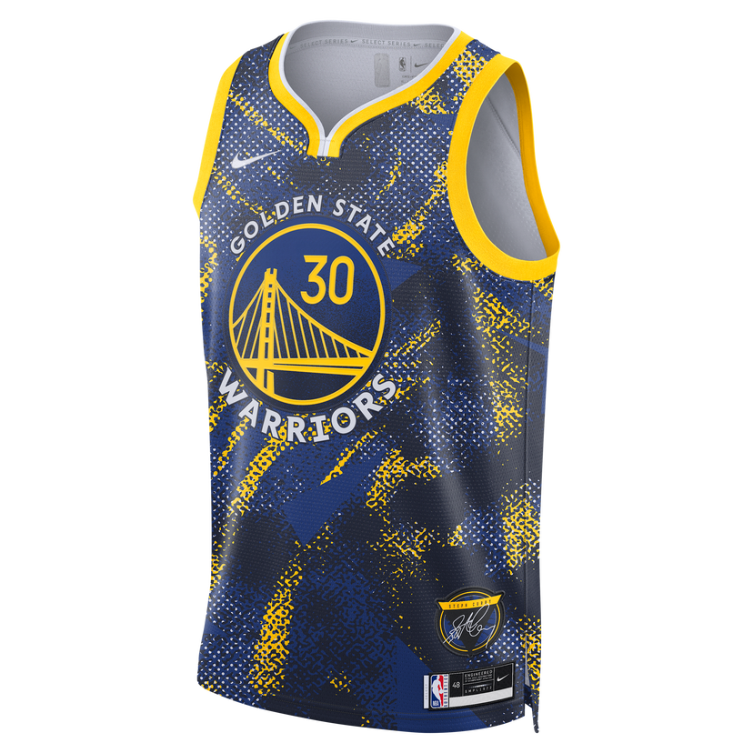Dres Nike Stephen Curry Golden State Warriors Select Series Swingman Jersey Plava | HJ4061-495