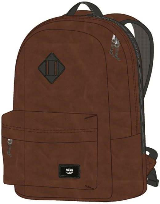 Ruksak Vans Vans Old Skool Plus II Backpack Smeđa | vn0a3i6stst1