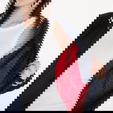 Bomber jakna Tommy Hilfiger Satin Letterman Bomber Jacket Dark Night Navy Tamnoplava | DW0DW18306 C1G, 2