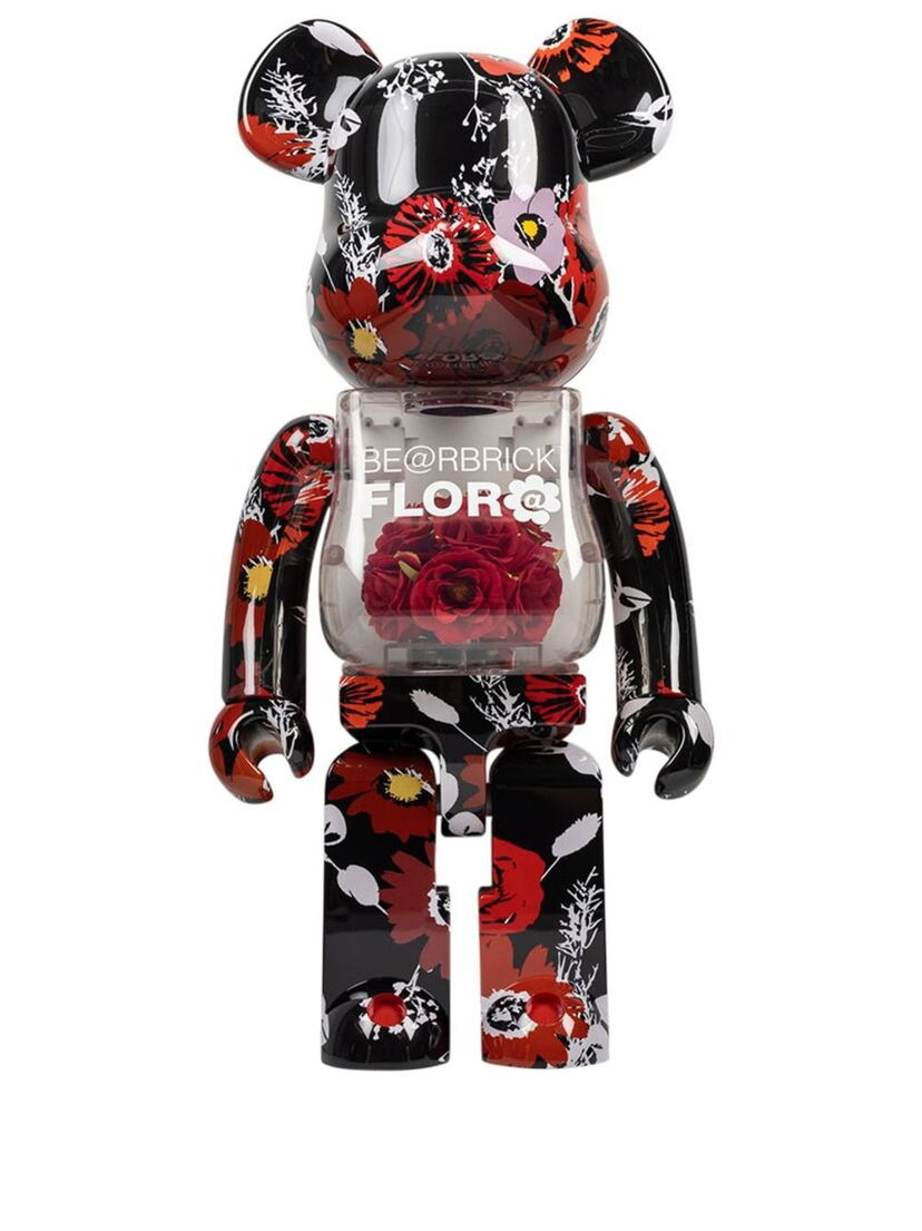Kolekcionarsko Medicom Toy Flora BE@RBRICK 1000% figure - Multicolour Crna | MEDI294120852197