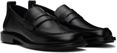 Košulja AMI AMI Paris Anatomical Toe Leather Loafers Crna | HSV050.AL0097, 3